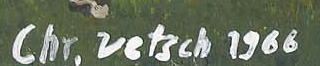 Signature 1 — Christian Vetsch · Lower left