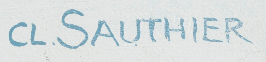 Signature 4 — Claude Sauthier · En bas à droite