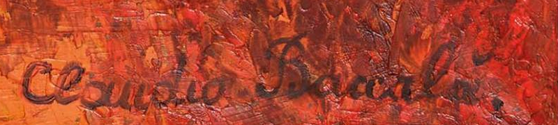 Signature — Claudio Baccalà · En bas à droite