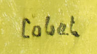 Signature 5 — Cobet · En bas à droite