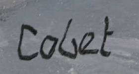Signature 2 — Cobet · En bas à droite