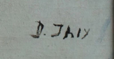 Signature 7 — Daniel Ihly · En bas à droite de la toile.