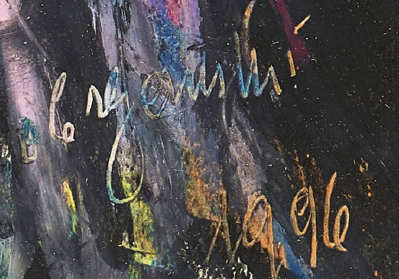 Signature 2 — Edmondo Dobrzanski · En bas à gauche