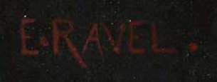 Firma 8 — Édouard Ravel · In basso a sinistra