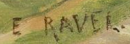 Firma 6 — Édouard Ravel · Nella parte inferiore, leggermente a sinistra del centro.