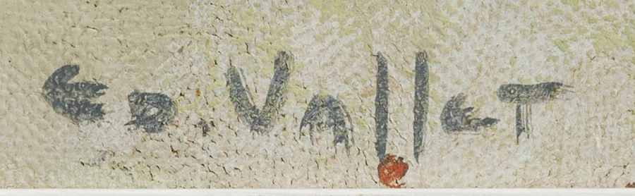 Signature 4 — Édouard Vallet · En bas à droite