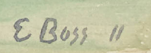 Signatur 9 — Eduard Boss · Unten rechts