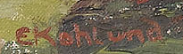 Signature 2 — Ekkehard Kohlund · En bas à gauche