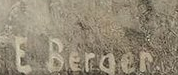 Signature — Emil Berger · Lower left
