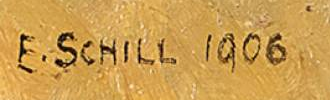 Firma 1 — Emil Schill · In basso a sinistra