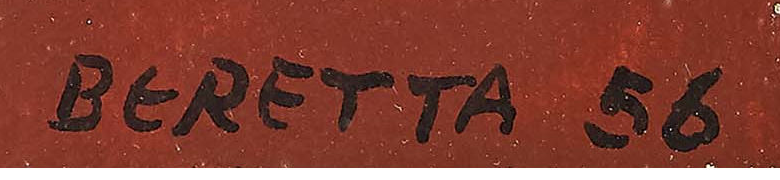 Signature 1 — Emilio Maria Beretta · Lower right
