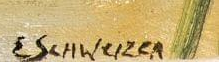 Firma — Ernst Schweizer · In basso a destra
