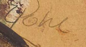 Signature — Erwin Pohl · En bas à droite de l’œuvre