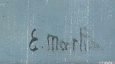 Signature 1 — Eugène Martin · En bas à droite de la toile.
