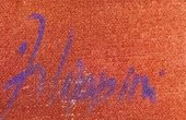 Signature 3 — Felice Filippini · En bas à droite de la toile