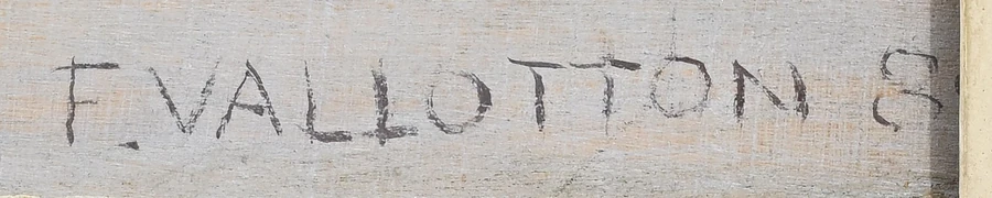 Signature 2 — Félix Vallotton · En bas à droite