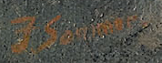 Firma 3 — Ferdinand Sommer · In basso a sinistra