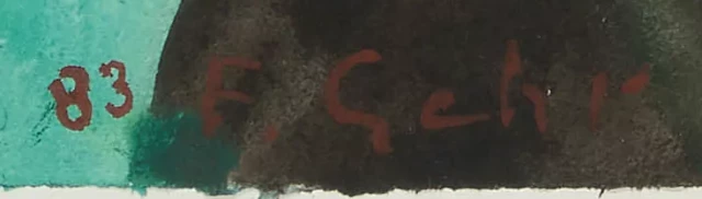 Signature 1 — Ferdinand Gehr
