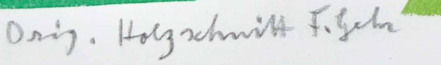 Signature 4 — Ferdinand Gehr · En bas à gauche