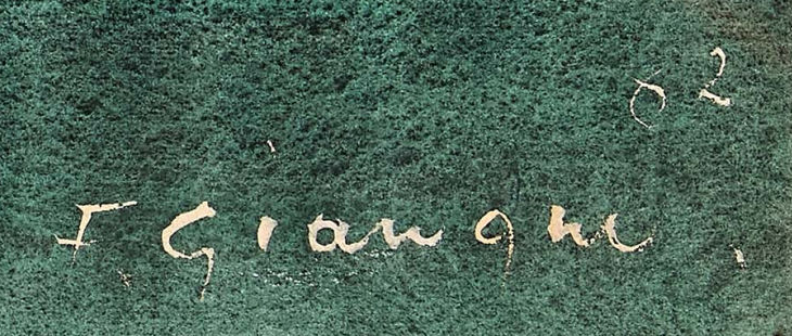 Signature 2 — Fernand Giauque · Lower right