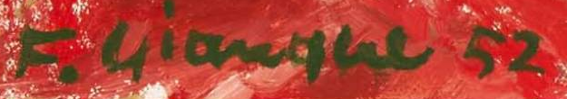 Signature 8 — Fernand Giauque · Lower left