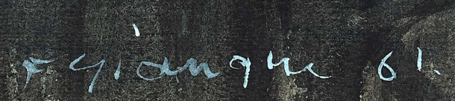 Signature 3 — Fernand Giauque · Lower left