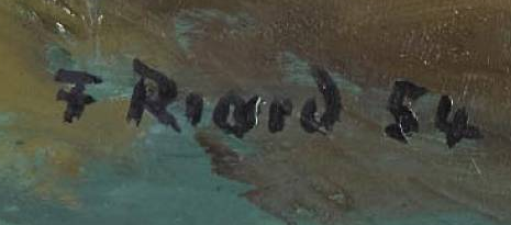 Signature 2 — Fernand Riard · En bas à droite