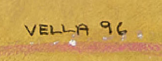 Signature — Francesco Vella · En bas, au centre.