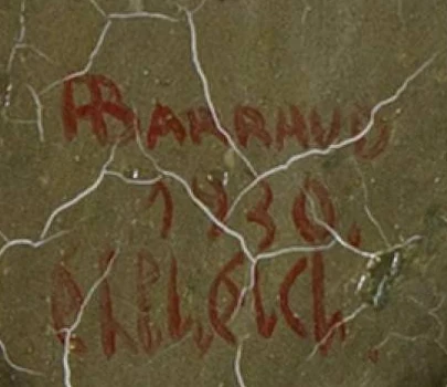 Signature 4 — François Barraud · En bas à gauche