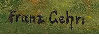 Signature 4 — Franz Gehri · En bas à droite
