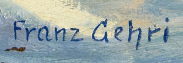 Signature 3 — Franz Gehri · En bas à droite