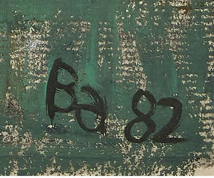 Monogramme 7 — Fred Baumann · En bas à droite
