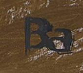 Monogramme 1 — Fred Baumann · En bas à droite