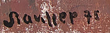 Firma 6 — Fred Stauffer · In basso a sinistra