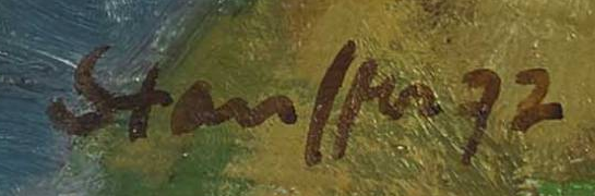 Firma 9 — Fred Stauffer · In basso a destra