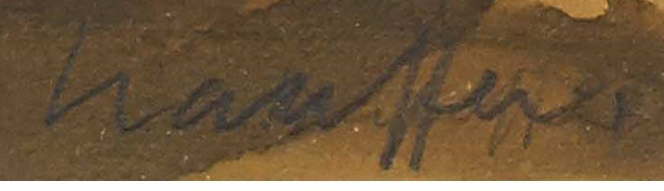 Firma 7 — Fred Stauffer · In basso a destra
