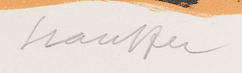 Firma 4 — Fred Stauffer · Nel margine inferiore destro del foglio.