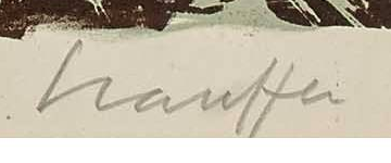 Firma 3 — Fred Stauffer · Margine inferiore destro