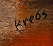 Signatur — Fritz Krebs · Unten rechts