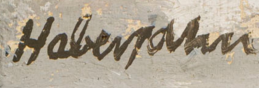 Signature 3 — Gabriel Haberjahn · At the lower left of the canvas