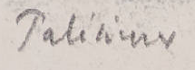 Firma 4 — Gérard de Palézieux · Sotto l’immagine stampata, verso il margine inferiore sinistro del foglio superiore.