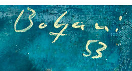 Signature 1 — Giuseppe Bolzani · En haut à droite
