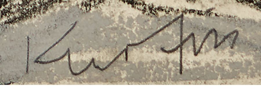 Signature 2 — Gottlieb Kurfiss · Lower right