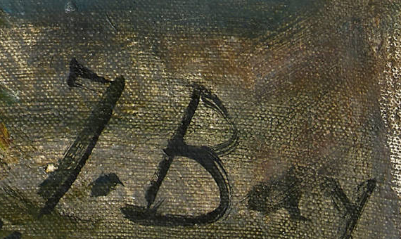 Signature — Hanni Bay · Lower right
