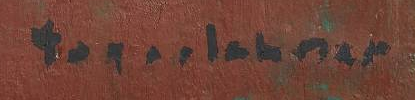 Signature 6 — Hans Jegerlehner · Lower right on the canvas