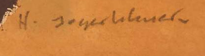 Signature 3 — Hans Jegerlehner · Lower left