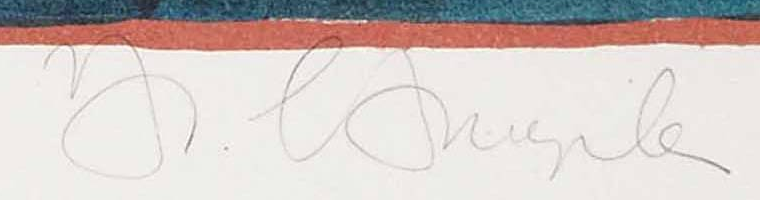 Signatur 2 — Hans-Rudolf Strupler · Unten rechts im Rand