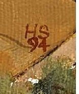 Monogramme — Hans Scheitlin · En bas à droite