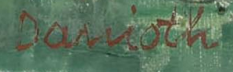 Firma 2 — Heinrich Danioth · In basso a destra sul dipinto