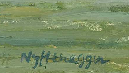 Signatur 1 — Heinrich Nyffenegger · Unten rechts
